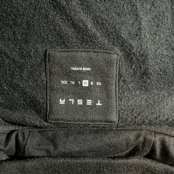Tesla Black Crewneck Sweater - Picture 1 of 4